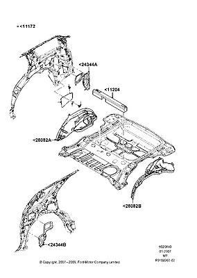 8l8z7824344a insulator 08 mariner hybrid