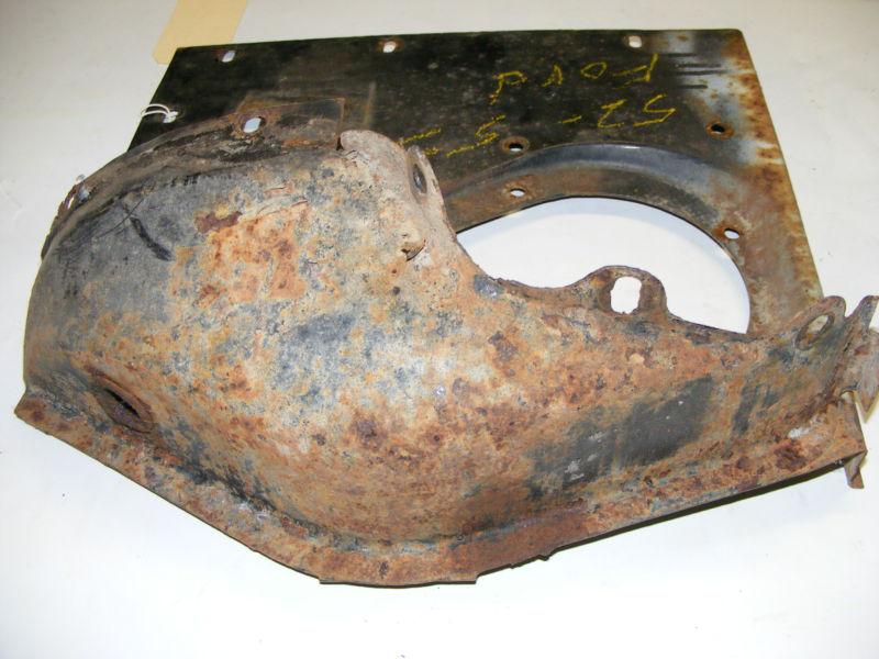 1952 53 FORD PASSENGER RADIATOR SIDE AIR DEFLECTOR GOOD USED RIGHT HAND , US $35.99, image 4