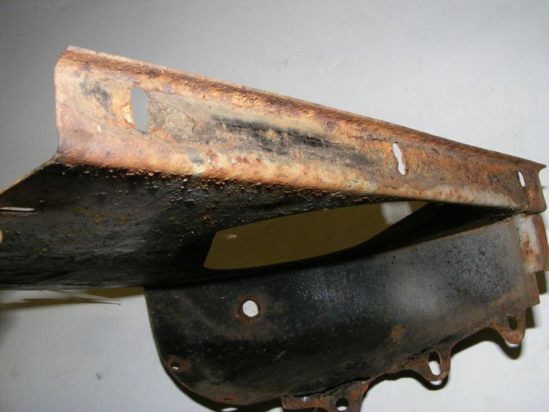 1952 53 FORD PASSENGER RADIATOR SIDE AIR DEFLECTOR GOOD USED RIGHT HAND , US $35.99, image 6