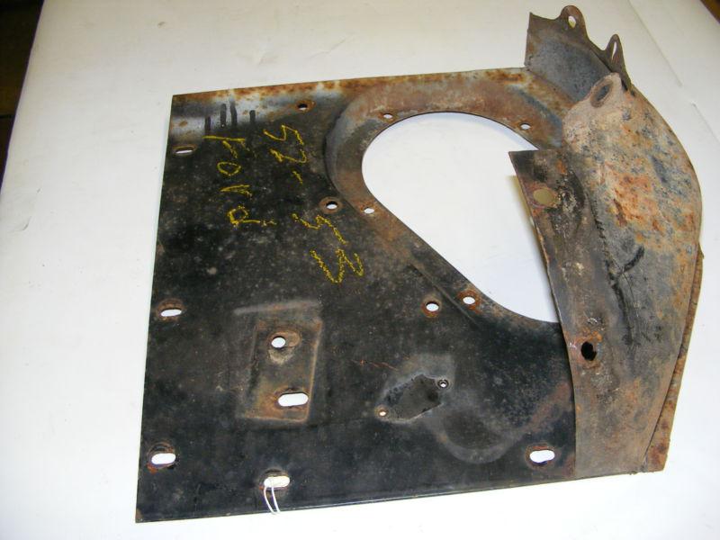 1952 53 FORD PASSENGER RADIATOR SIDE AIR DEFLECTOR GOOD USED RIGHT HAND , US $35.99, image 7