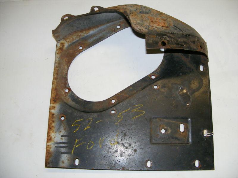 1952 53 FORD PASSENGER RADIATOR SIDE AIR DEFLECTOR GOOD USED RIGHT HAND , US $35.99, image 8