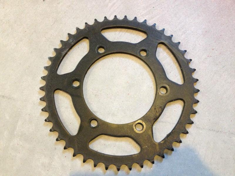 Jt sprocket jtr486.45 jtr486-45 45 tooth from 2008 ninja 250r 250 r oem stock