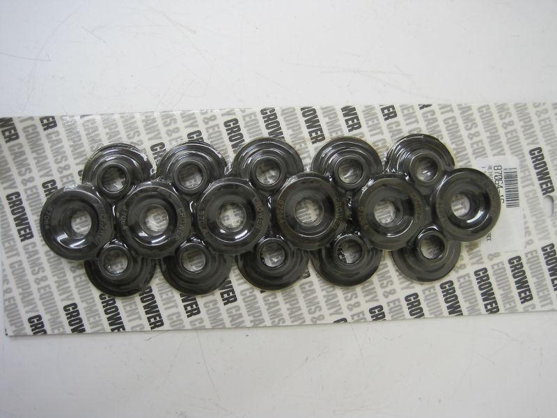 Crower chromoly valve spring retainers steel 10 degree 1.500-1.550