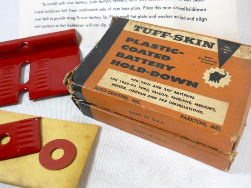 Vintage nos BATTERY HOLD-DOWN ~ 1959-1964 FORD FALCON FAIRLANE MERCURY METEOR, US $19.95, image 2