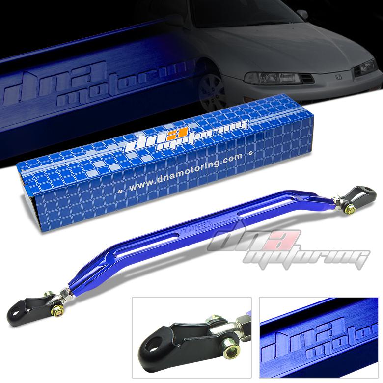 92-96 honda prelude bb2 ba dna blue 40mm aluminum rear lower tie strut bar/brace