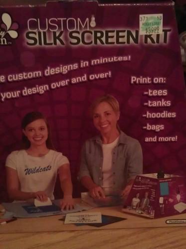Custom silk screen t shirt kit (simply screen)