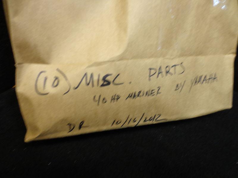 (10) MISC. PARTS - SEE DESCRIPTION & PICS. - 40HP MARINER by YAMAHA - 40ELO 6E9, US $47.99, image 7