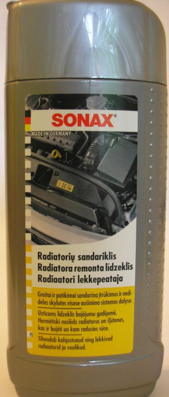 Sonax radiator sealant fast acting, high quality, kühlerdichtung 442141, 250ml