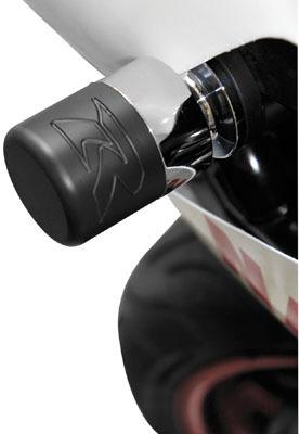 Street bikes unlimited frame sliders chrome for kawasaki zx-6r zx6r 2007-2008