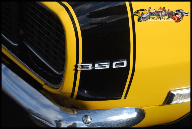 CHEVY CAMARO 1967 1968 SS BUMBLE BEE FACTORY CORRECT PAINT STENCIL FACTORYSTRIP, US $79.99, image 2