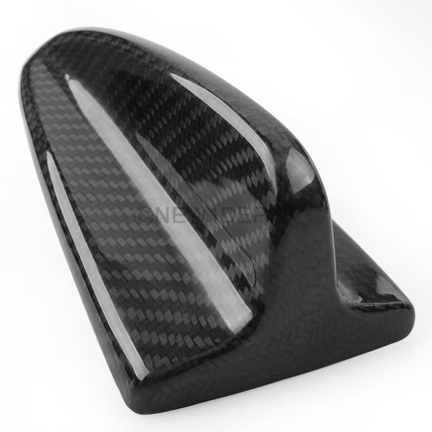 1 Pcs JDM Real Carbon Fiber Top Shark Fin Antenna Trim for Honda Toyota Audi New, US $30.59, image 3