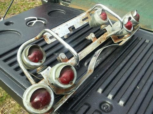 Original custom tail lights for a pre '79 FLH, US $100.00, image 5