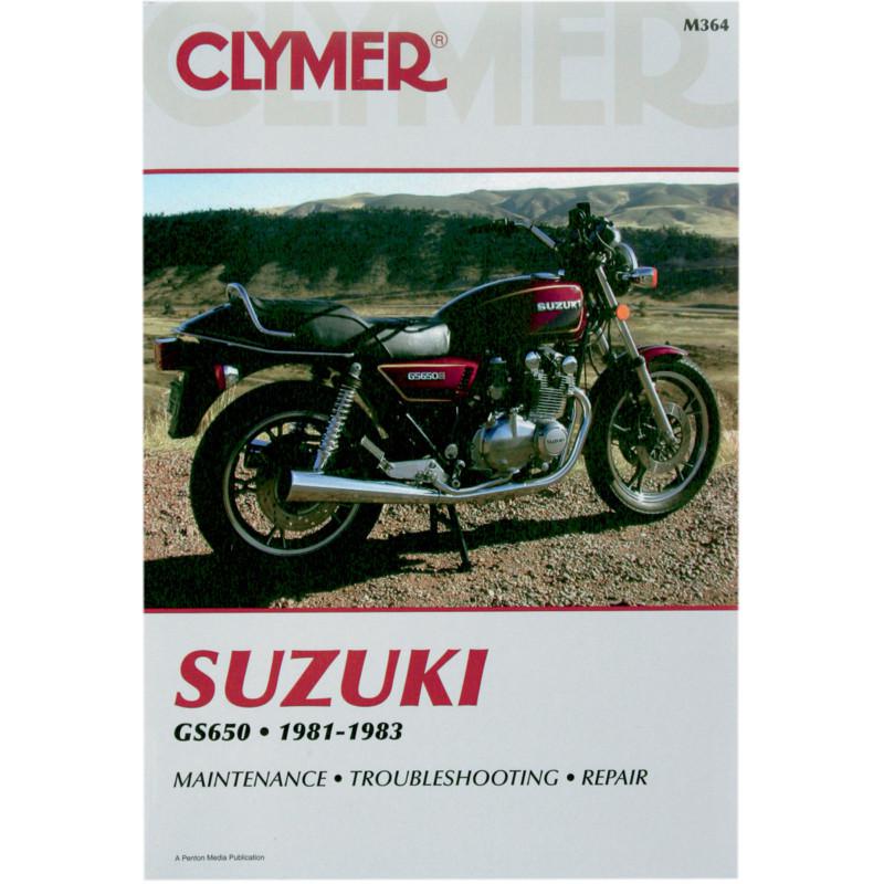Clymer m364 repair service manual suzuki gs650 1981-1983
