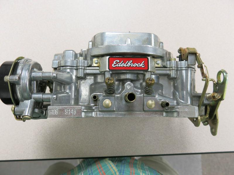 Used Edelbrock 1406 Performer Series Carburetor 600 CFM Electric Choke, US $61.00, image 5
