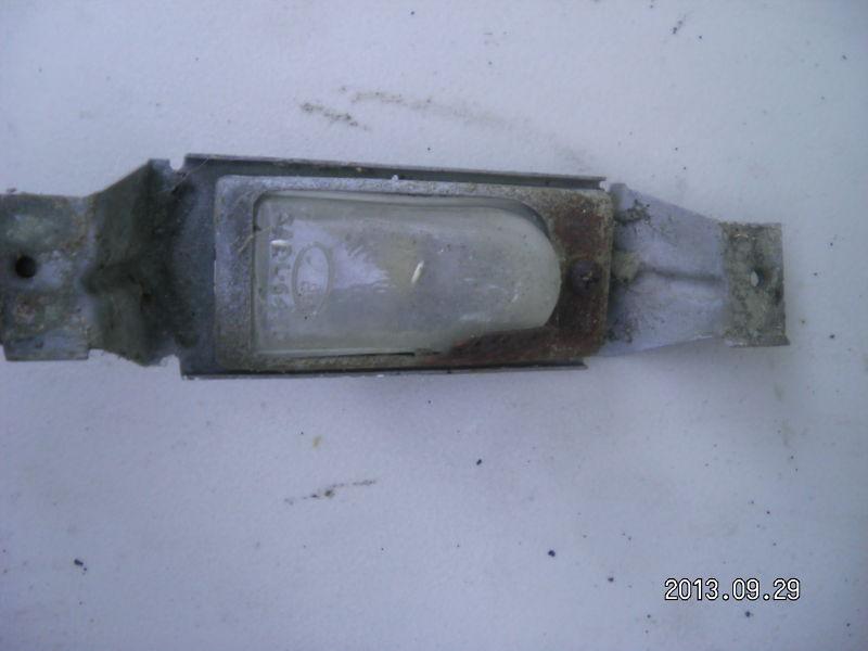 1971 mustang license plate light assembly oem 71 72 73