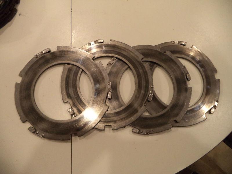 4spd Steel Clutch Plates, '41-'84 Harley FL, OEM# 37975-81, US $28.95, image 4