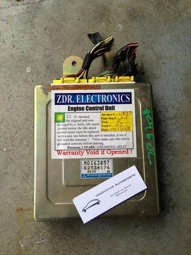 1991 1992 mitsubishi dodge d50 ecm pcu computer md163057 ecu rebuilt