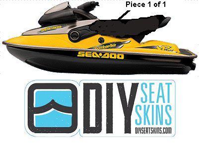 Sp xp spi sea doo black seat skin cover 89 90 91 92 93+ ~free manual available!~