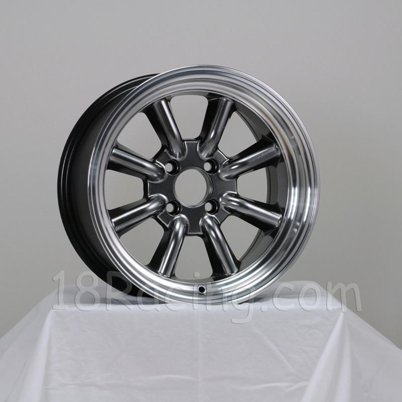 NEW ROTA WHEEL RKR 15X8 4X100 +5 RHYPBLK MIATA CIVIC INTEGRA JETTA XA XB, US $645.00, image 2