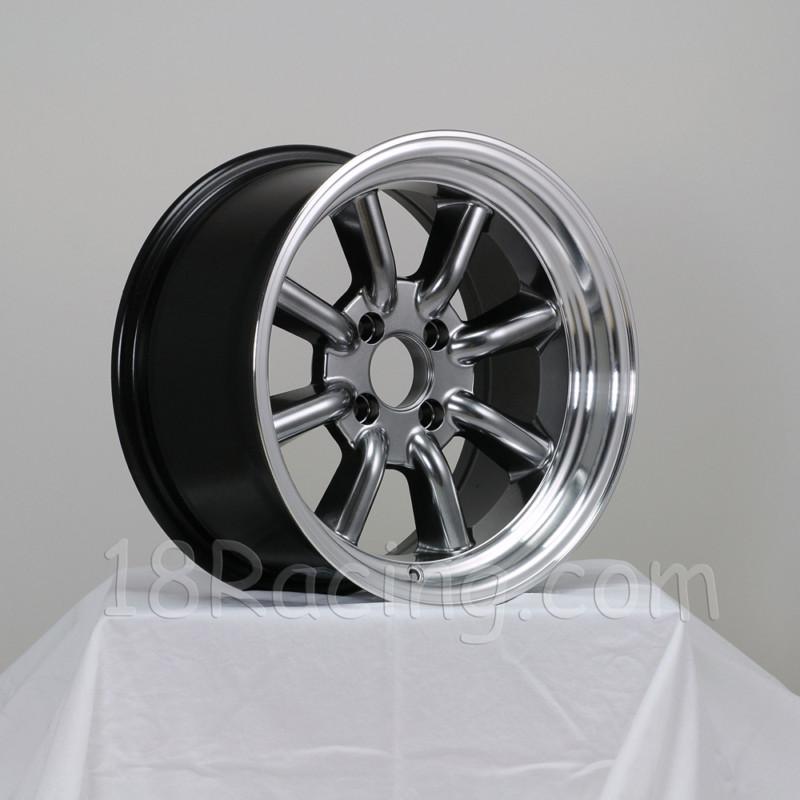 NEW ROTA WHEEL RKR 15X8 4X100 +5 RHYPBLK MIATA CIVIC INTEGRA JETTA XA XB, US $645.00, image 3