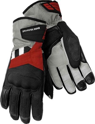 Bmw genuine motorcycle gs dry men's glove black red anthracite size 11 - 11 1/2