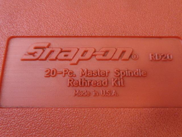 Snap On RD20 20 Piece Master Spindle Rethread Kit --NO RESERVE--, US $40.00, image 3