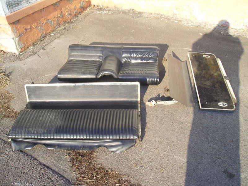 1966 mustang gt fastback pony seats rear folding seat console roof + side panels