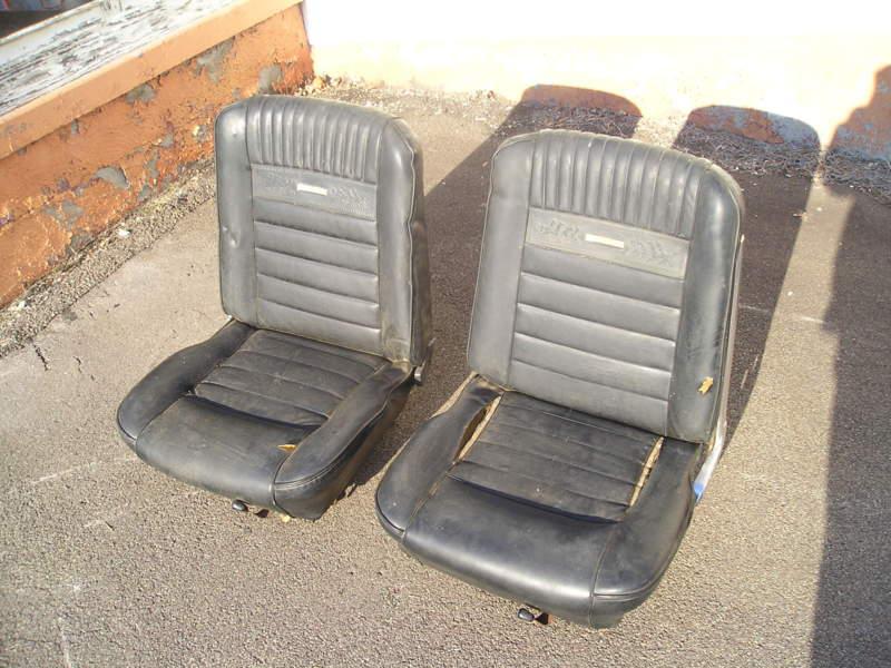 1966 Mustang GT Fastback Pony Seats Rear Folding Seat Console Roof + Side Panels, US $1,995.00, image 2