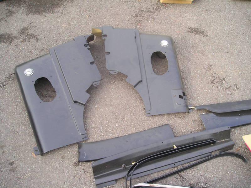 1966 Mustang GT Fastback Pony Seats Rear Folding Seat Console Roof + Side Panels, US $1,995.00, image 5