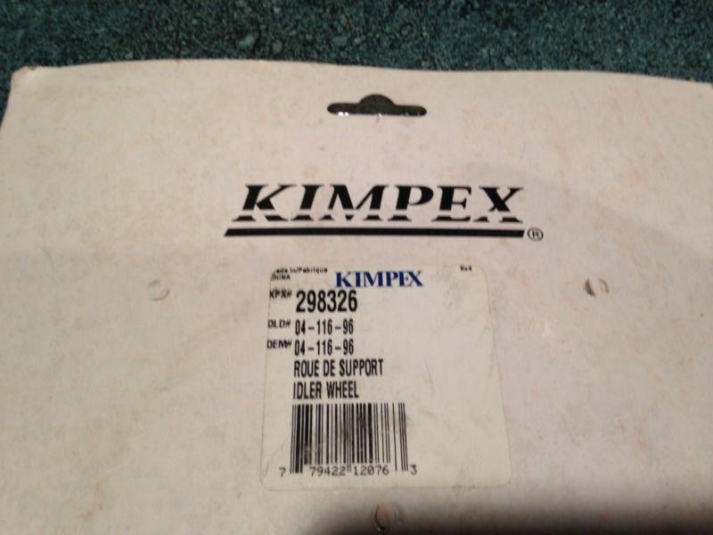 Buy NOS KIMPEX 04-116-96 YAMAHA SUSPENSION IDLER WHEEL in Dexter ...