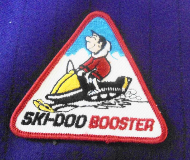 Vintage 1971 ski-doo booster patch - never used