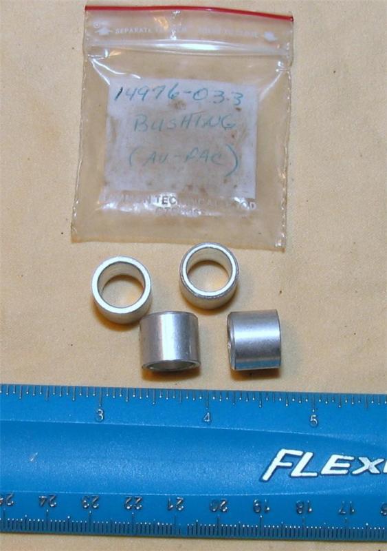 4 piper 14976-033 bushings cessna beechcraft aircraft parts nos