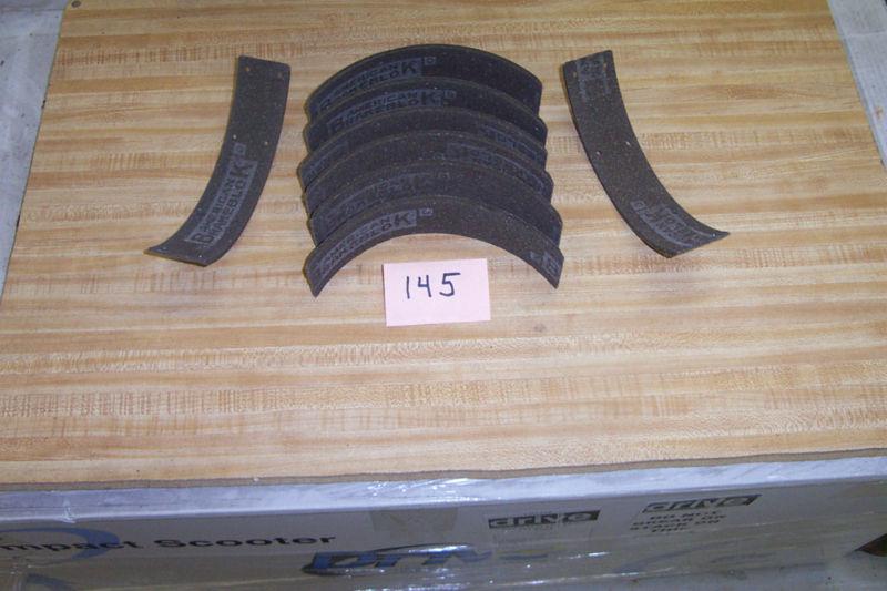 Brake linings 1935 - 1950 chrysler plymouth dodge desota wagner