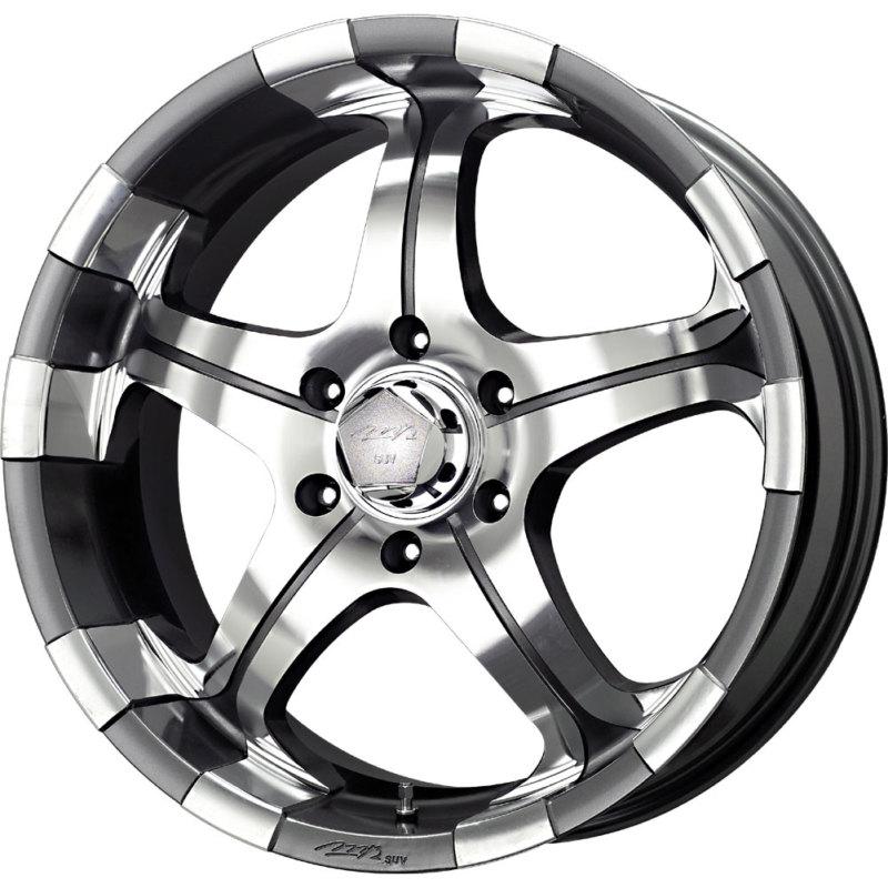 2 new 22x9.5 25 offset  6x139.7 mb motoring bruzer charcoal wheels/rims