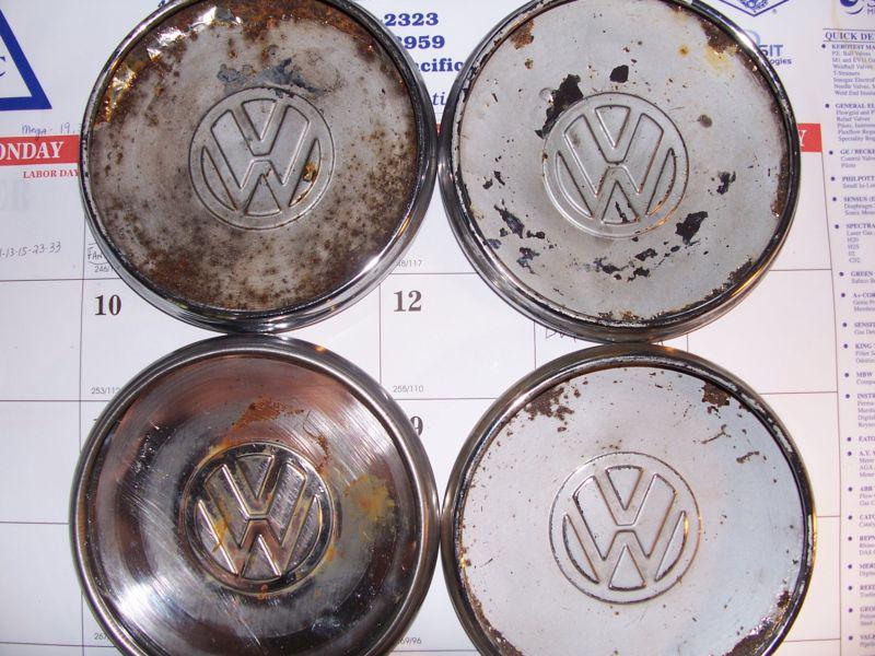 Buy Vintage VW Hubcaps, Set of 4, 6 " Diameter in Henderson, Nevada