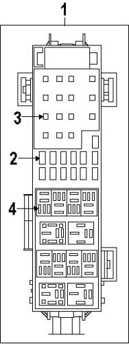 Ram 6102075aa genuine oem factory original maxi fuse