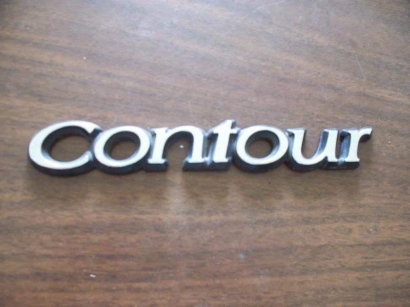 Emblem used decal logo ford contour