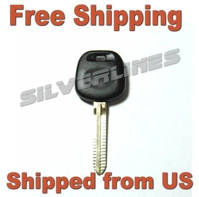 2006-2009 toyota rav4 rav-4 replacement key uncut ignition transponder - td