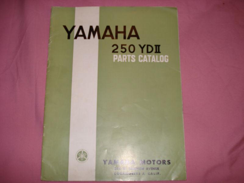 Yamaha 250 ydii parts catalog