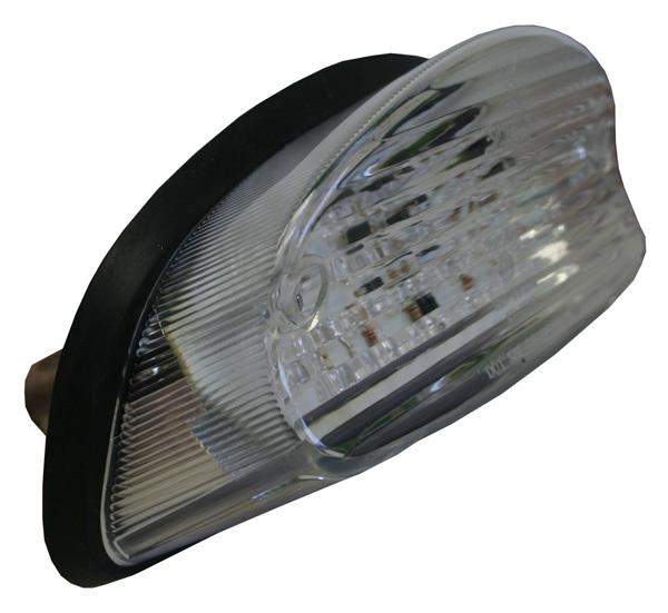 Bike-it clear led rear tail light honda cbr1100xx 1100 xx 97-98