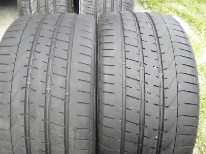2 - pirelli pzero tires 275 30  20 no repairs 66% caii t0 buy @ $300