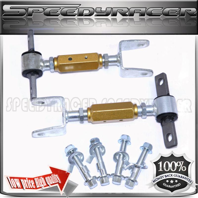 Honda civic rsx dc5 front & rear adj suspension camber kits golden