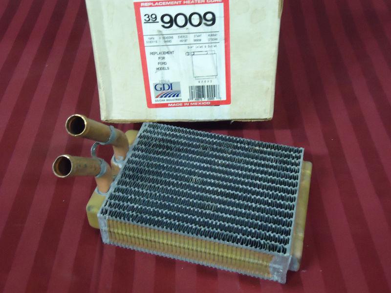 1981-90 ford mercury nos ready aire heater core #9009
