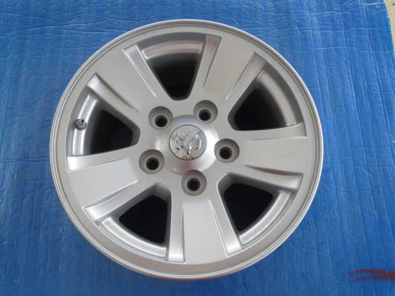 1 used dodge dakota 16" 2008 2009 2010 2011 factory oem wheel rim silver 2336