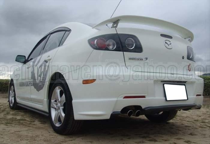 PAINTED MAZDA 04-09 MAZDA3 M3 M-SPEED REAR WING TRUNK SPOILER, US $239.99, image 3