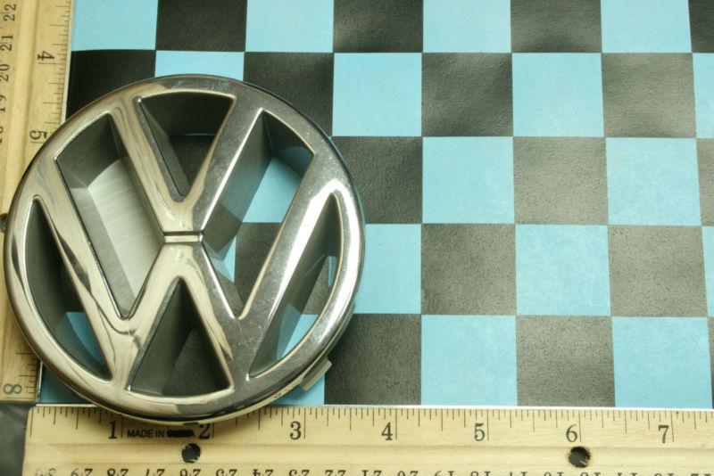 1984-1999 volkswagen golf (european) oem emblem with prongs 3a0853601