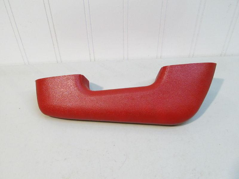 New 1959 ford fairlane & 1960-1964 falcon rh door armrest (red)