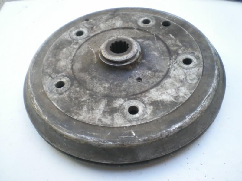 Porsche 356 a rear drum brake