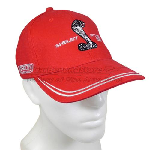 Ford shelby gt500 logo signature red baseball cap, baseball hat + gift, licensed
