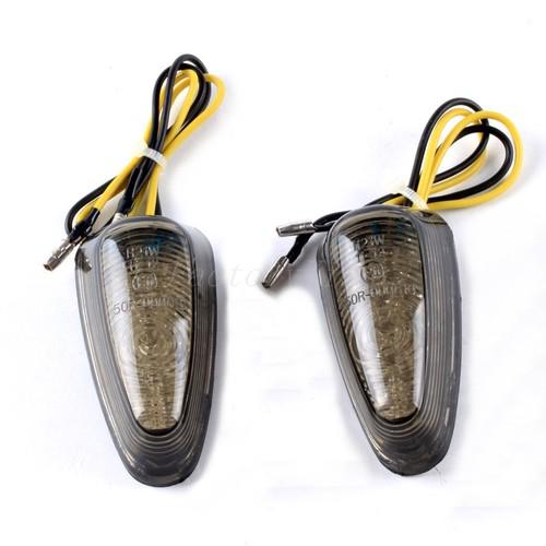 GAU Universal Flush mount Motorcycle LED Turn Signals Blinker Somke, US $9.99, image 3